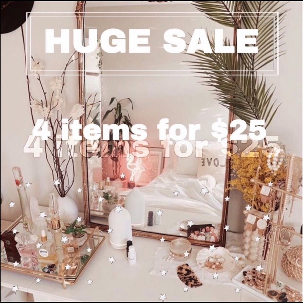 HUGE 4 SHIRTS FOR ONLY $25